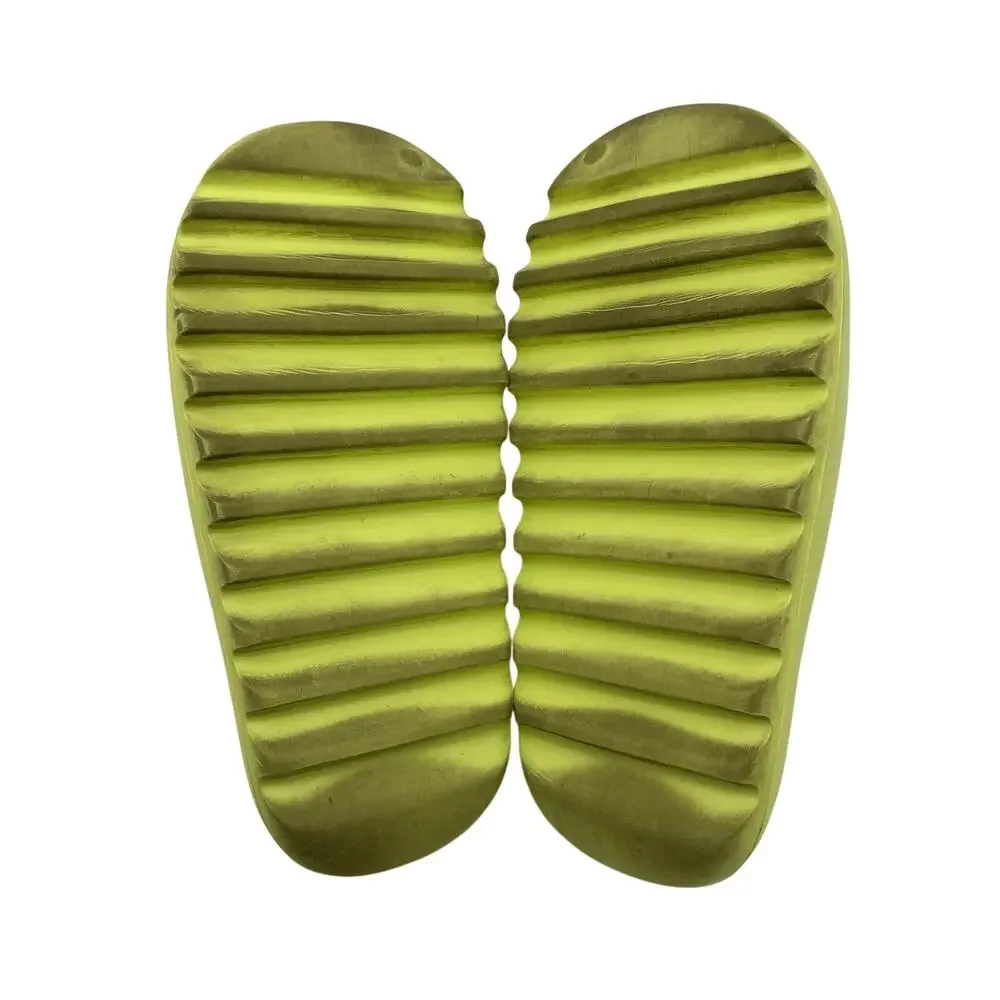 Yeezy Minimalist Green Slide Sandals Size 9 - Picture 6 of 6